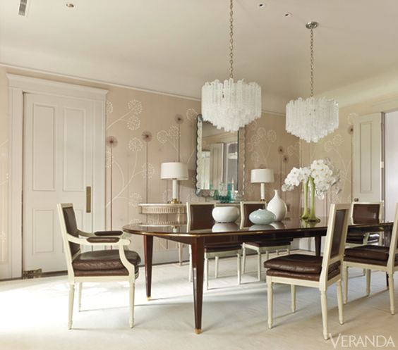 If you have a large space and can fit it, do two chandeliers
