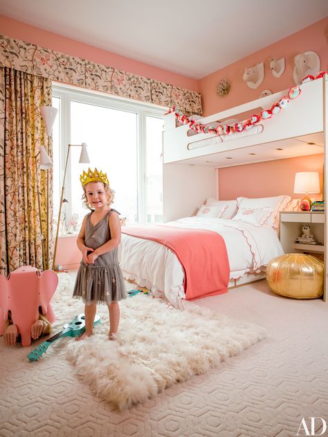 How sweet is the girls' room. Can you spot evie?