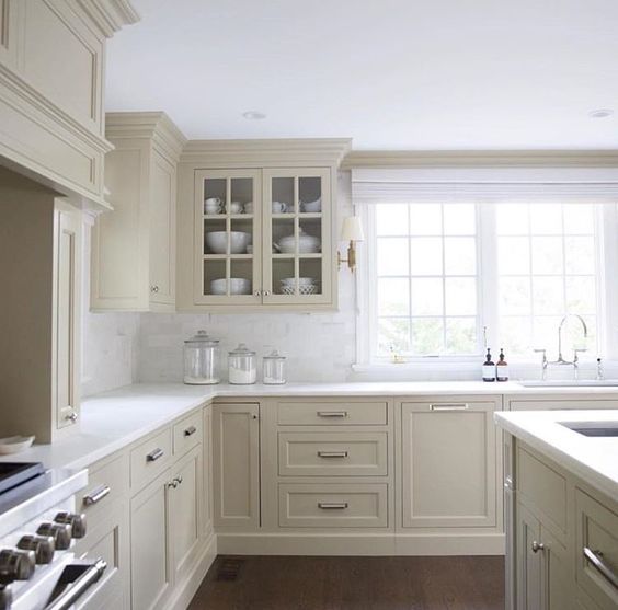 Greige Kitchens | The Berkshire House
