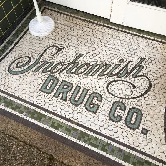 The pharmacy I grew up with is a local place, Smith's , and this brings back great memories of when I was little. They deliver still to this day. And not just medicine, I know somone named "Mother" and she orders sodas to be delivered and they do it. "Mother", shhhhh, we're not talking about the time Smith's "gave" me nerds which were hidden up my catholic school sweatshirt to which "Mother" drove "me" back up there to tell them what "i'd" done and to return the candy. Then to offer to work for them to pay for the .56 candy. cue tears streaming down 8 year old "me". Really though, I was a great child my parents say. If you haven't heard about the time my Dad made me knock on other parent's doors at 6 am on the weekend. Go look up my blog post "Seventeen".