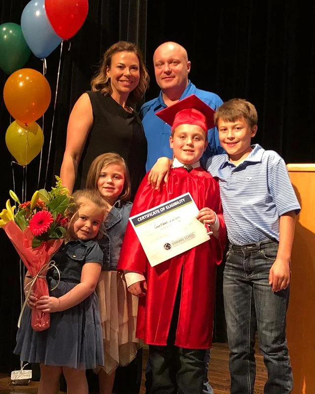 Courtland Graduated from Kindergarten!!!