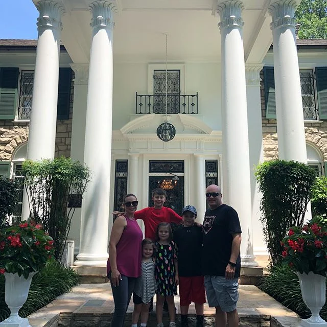 At Graceland!!!