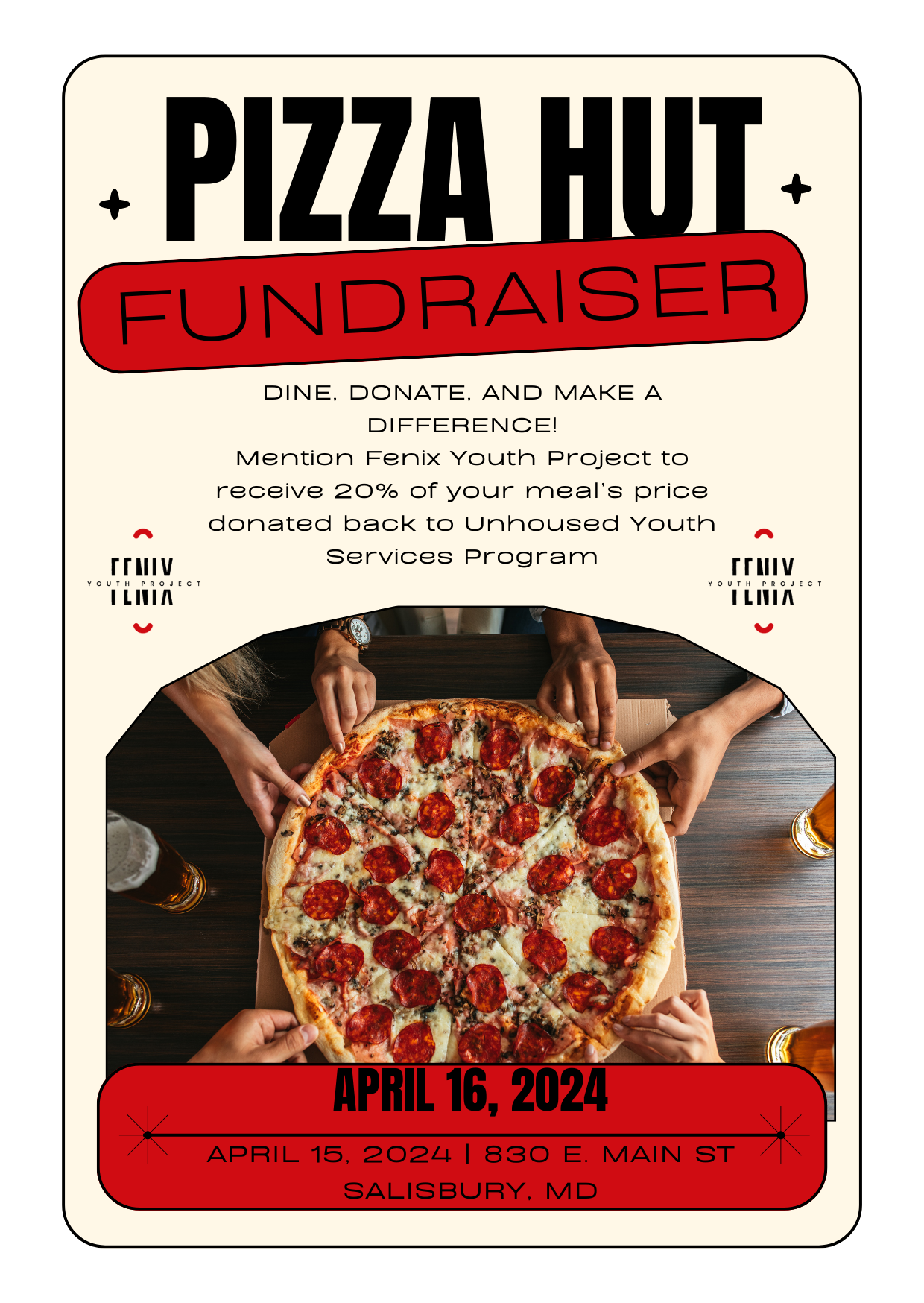  Pizza Hut Fundraiser