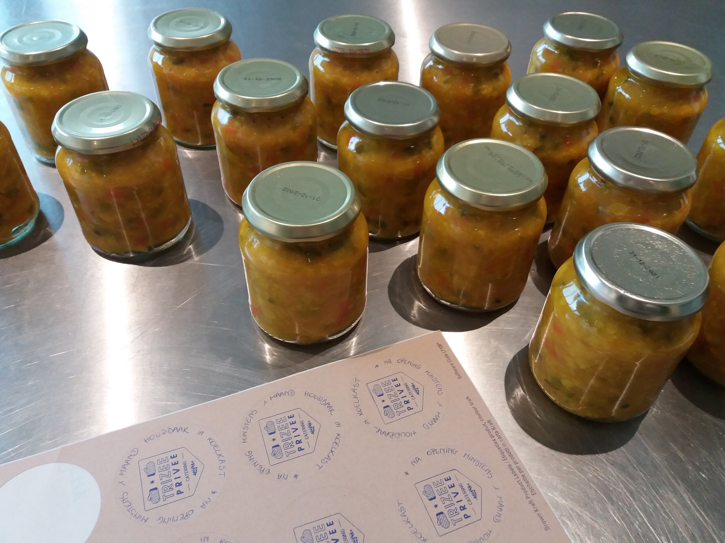 pickles van huis, boordevol knapperige groenten