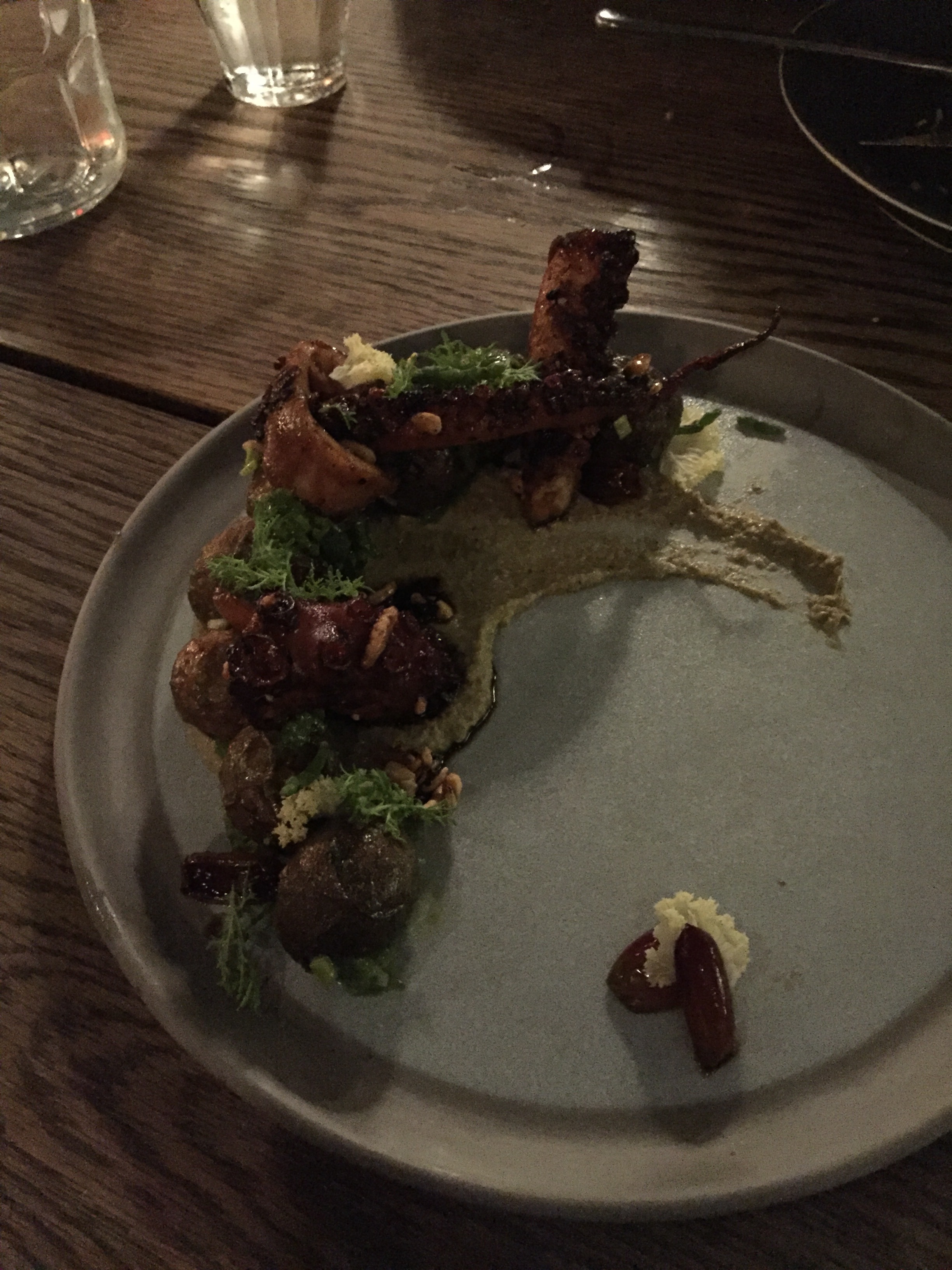 OMG - High Street on Market , Philly (soooo gooood!) | Bad lighting so this was all I got. I didn't want to use flash. But forreal, one of the best meals I've ever had. 