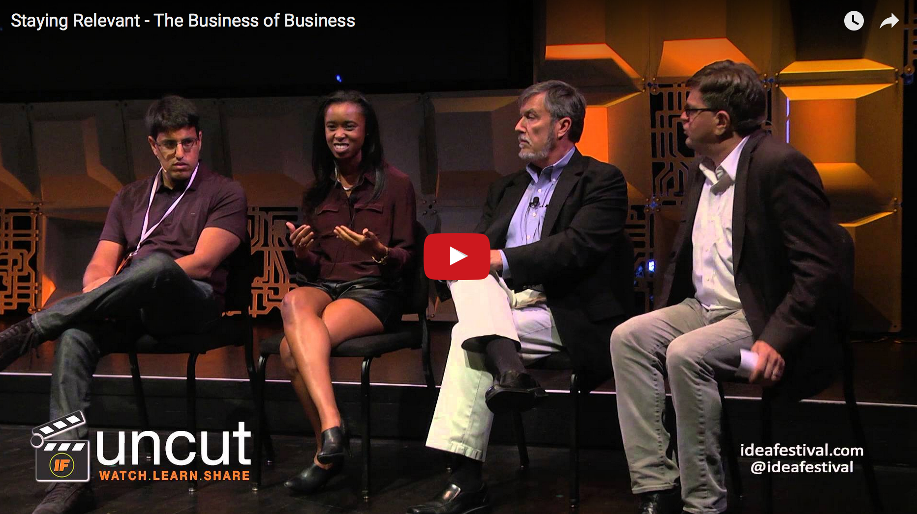 Staying Relevant - The Business of Business