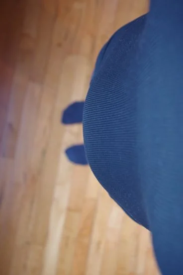 18 weeks belly