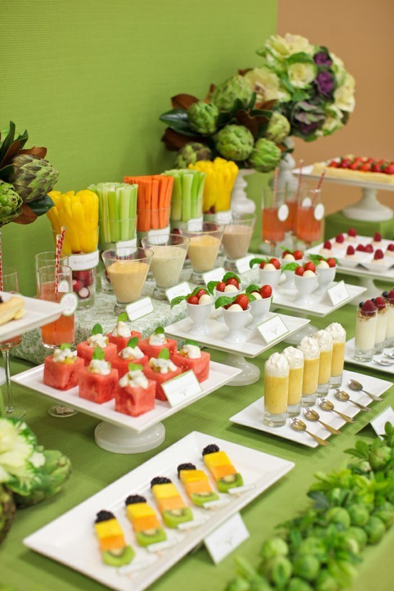 veg fruit buffet