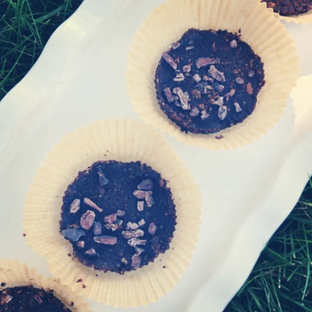 raw brownies