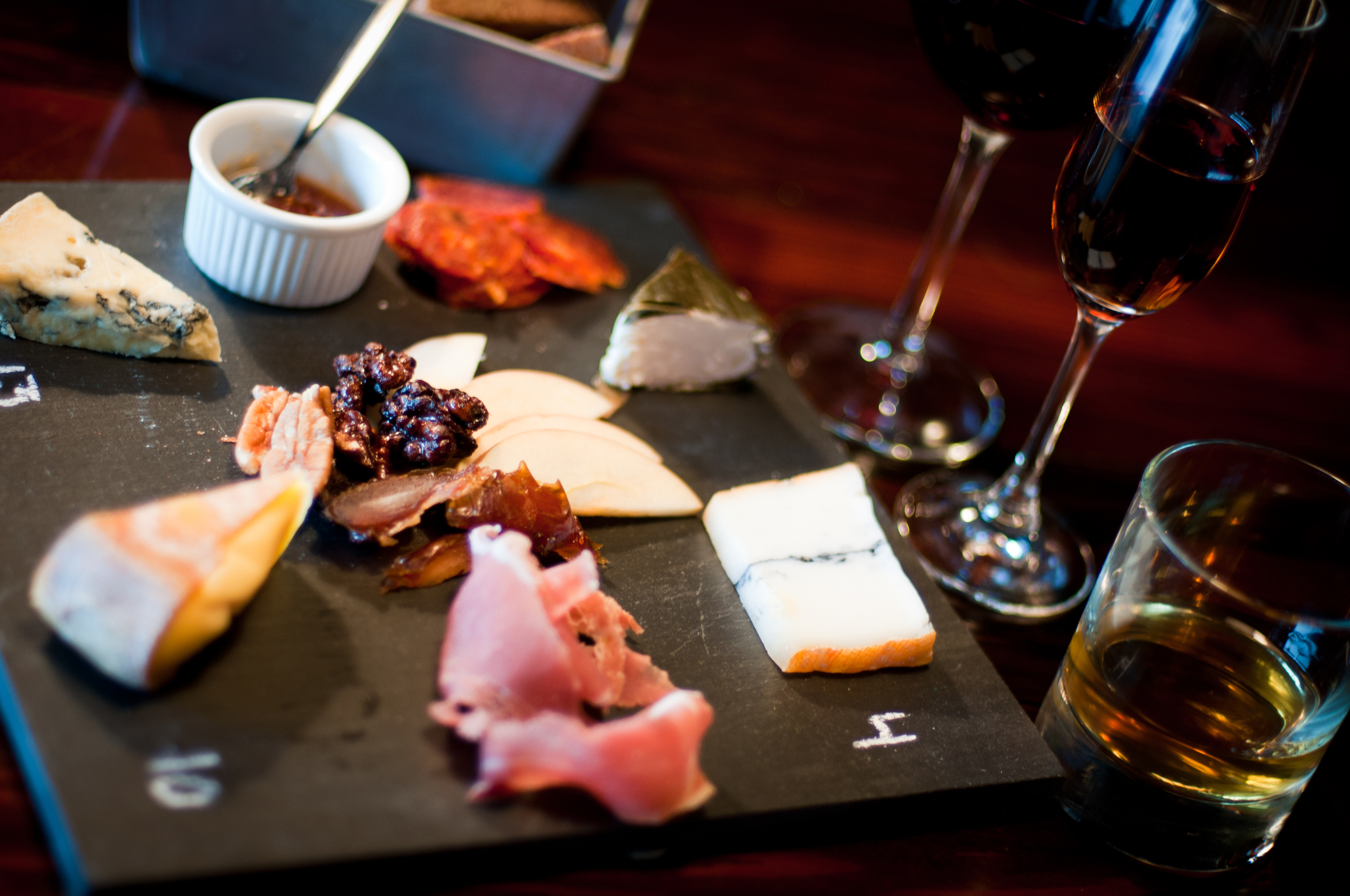 artisanal cheese meat plates