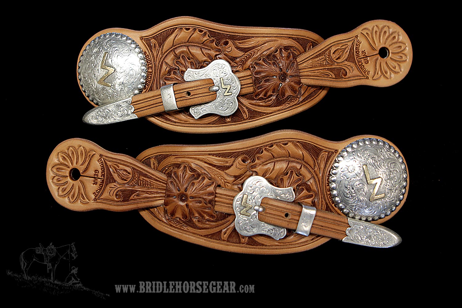 Floral Spur Straps