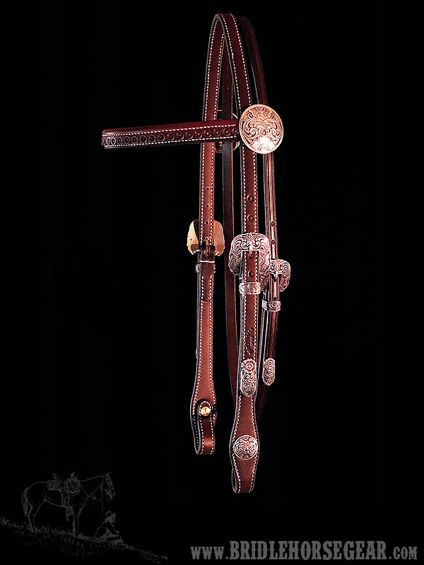 Custom 5/8" Browband Headstall