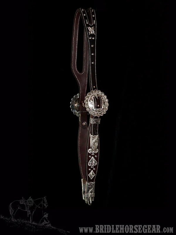 STERLING SILVER GARCIA REPLICA HEADSTALL