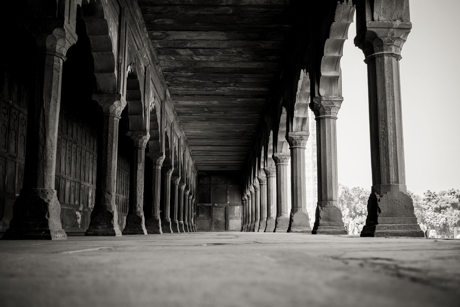 Verandah at Taj