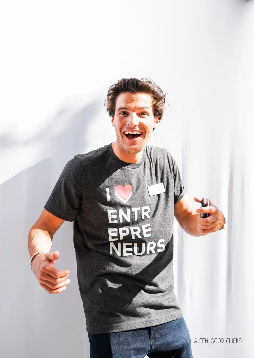 Nicholas from the Case foundation photobooth