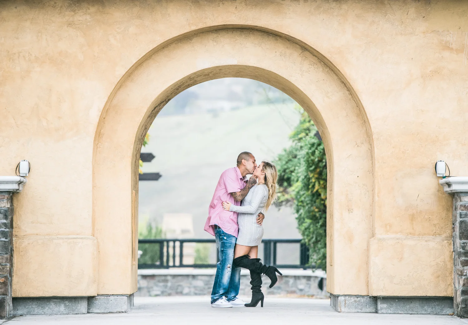 5. Be in love - Isn't amazing that you get to cozy up even though it's for camera. I say get all the hugs you can.