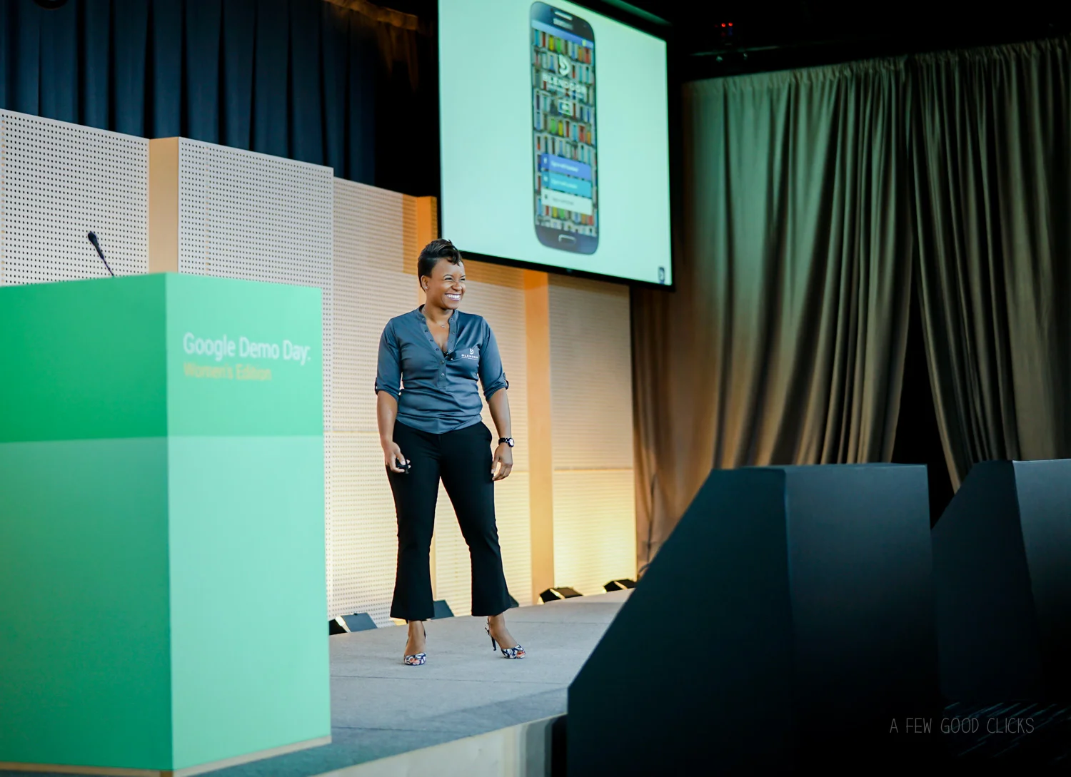 Keynote Speaker Stephanie Lampkin at Google Demo Day