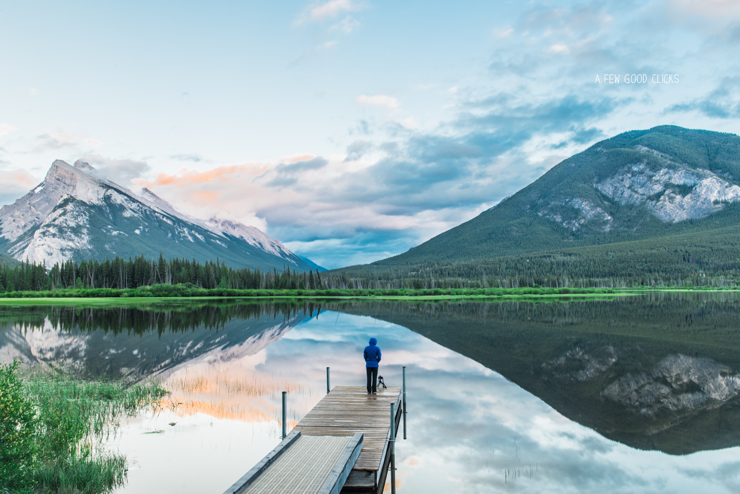 Vermilion Lakes Sunset