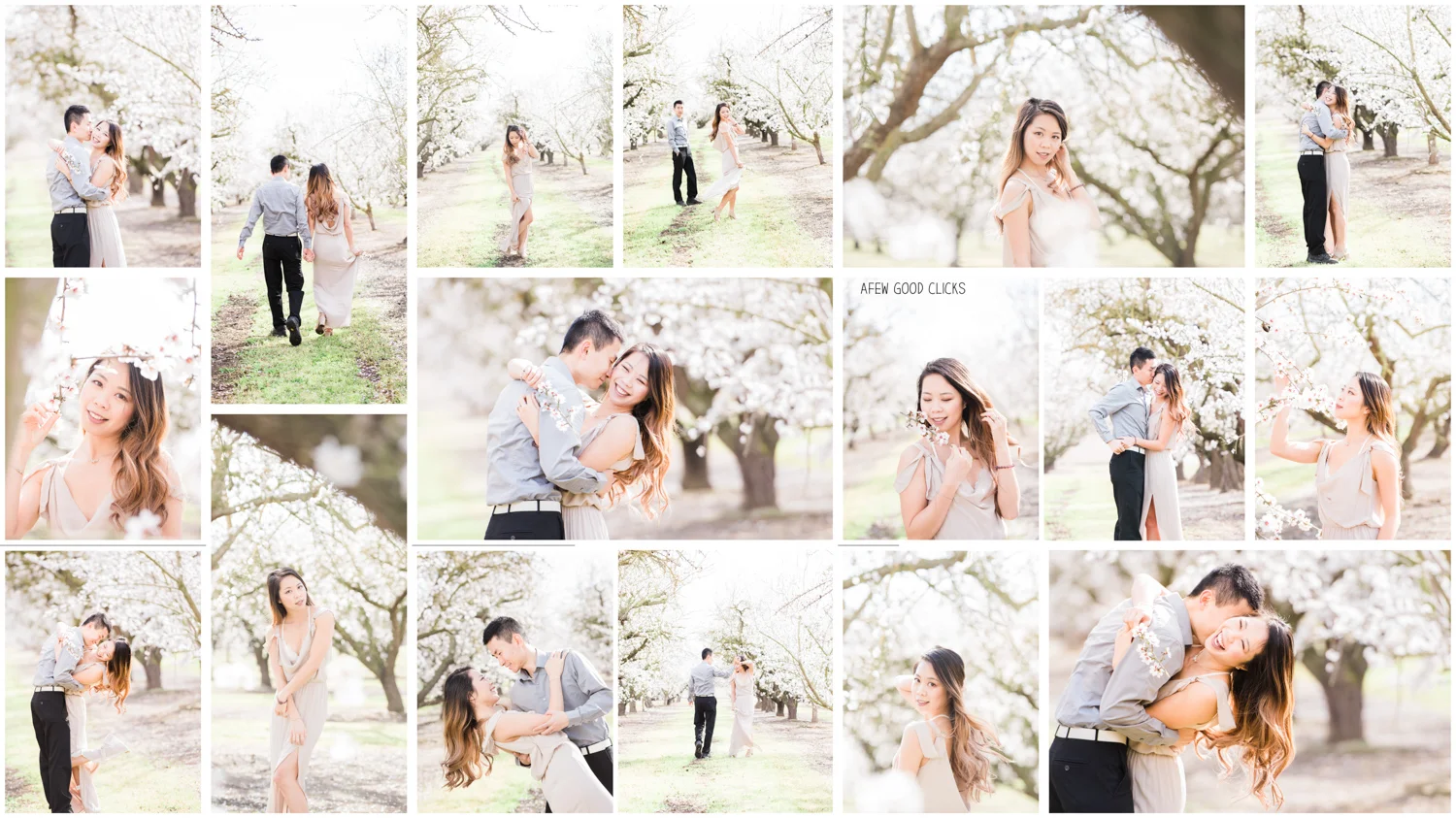 Almond Blossom Elopement Photoshoot