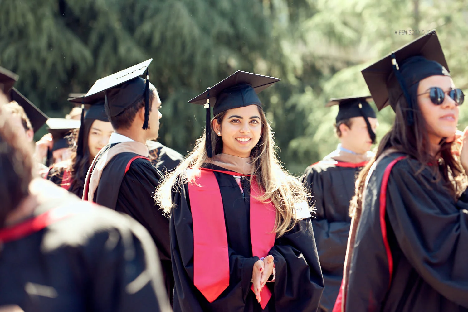 MBA Grad photo captured just before the commencement ceremony. #gsbgrads #gsblife
