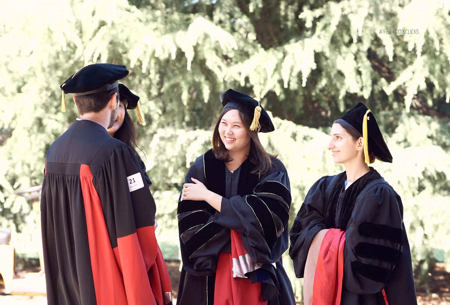 Stanford students sure knew how to have fun on the graduation day.