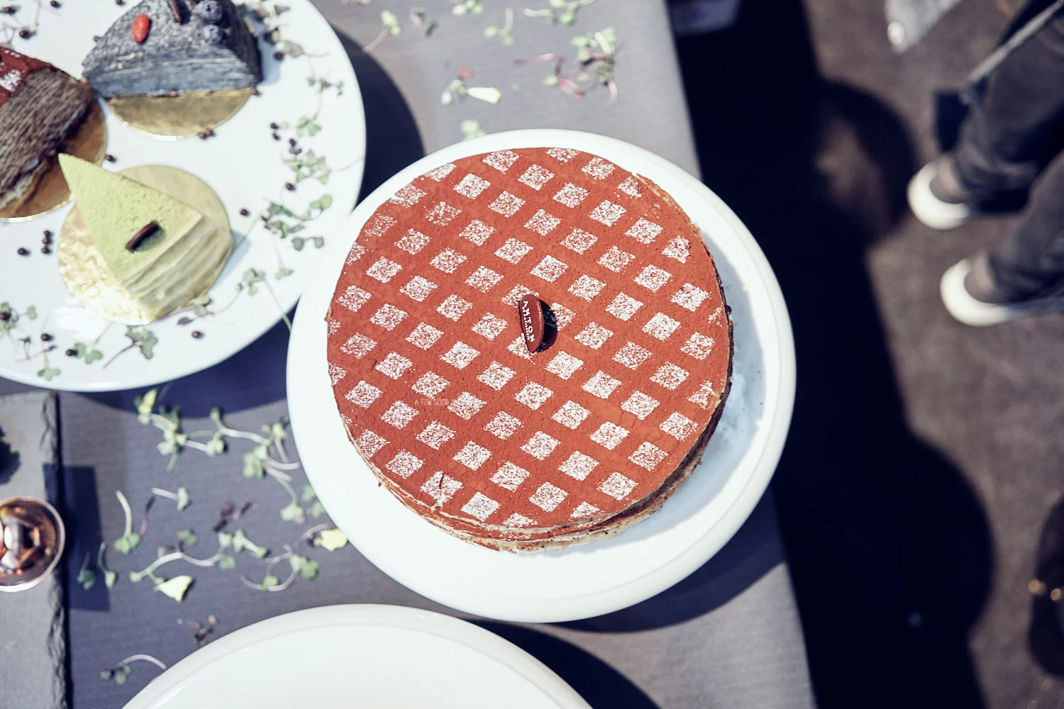 Tiramisu flavour Mille Crepe Cake