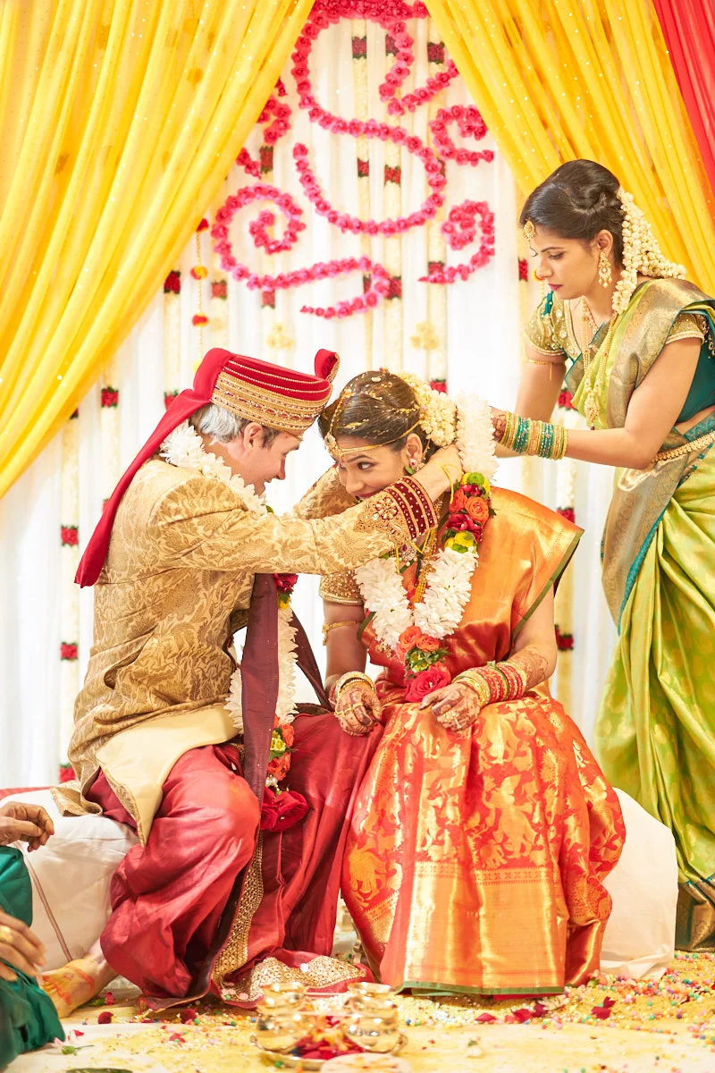 Mangalsutra ceremony picture.
