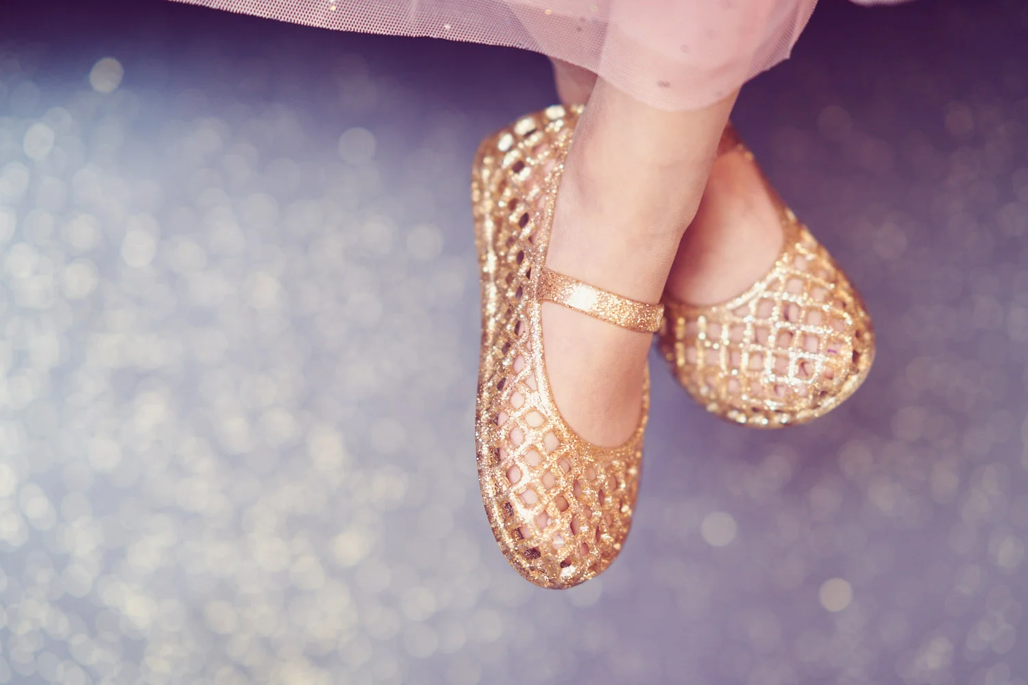 Sparkly shoes for your little princess’s birthday.
