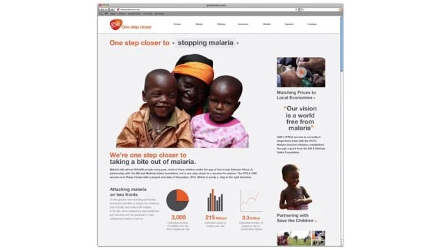 One Step Site - Malaria-GSK