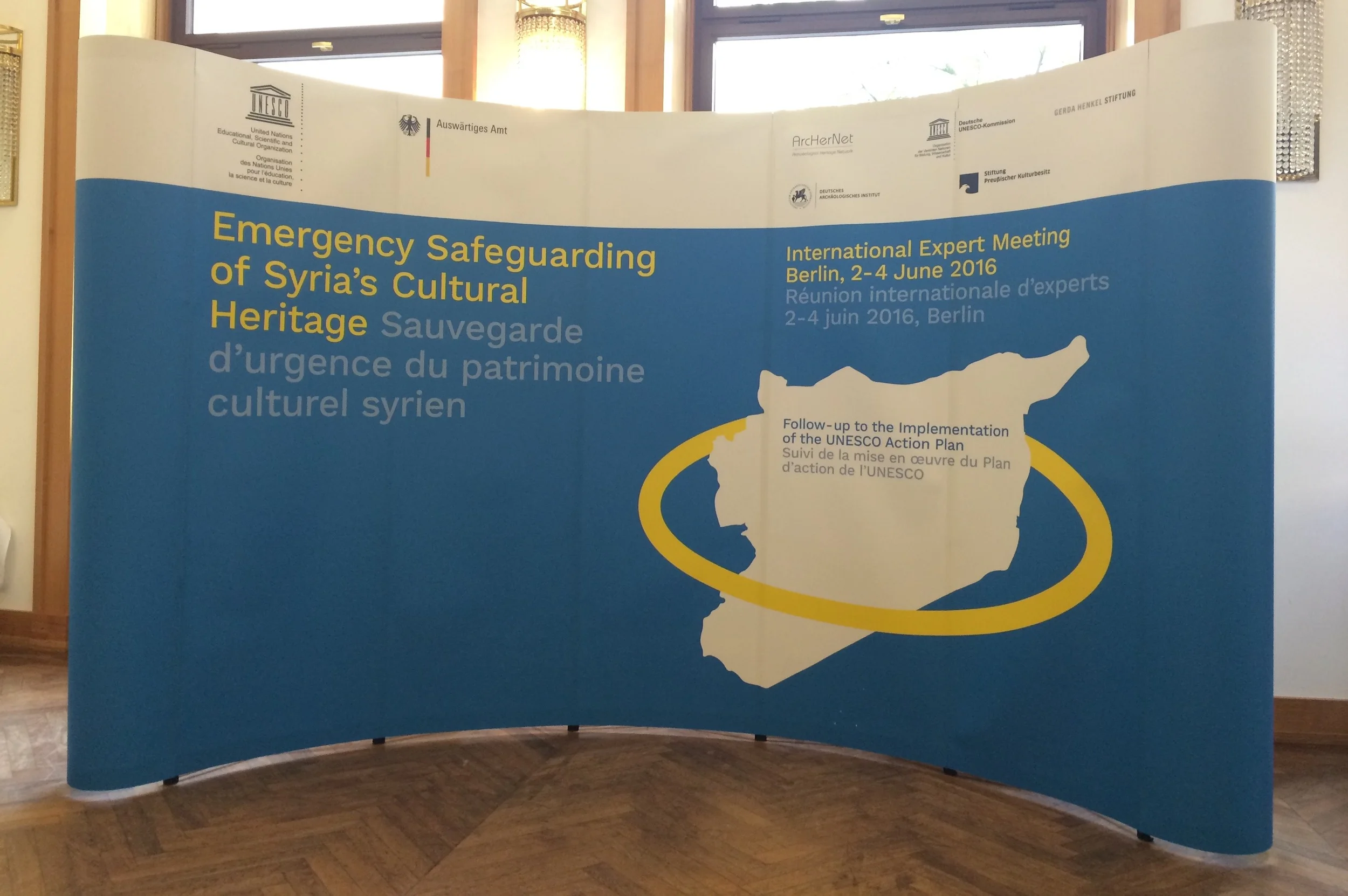 Emergency Safeguarding of Syria's Cultural Heritage, Berlin