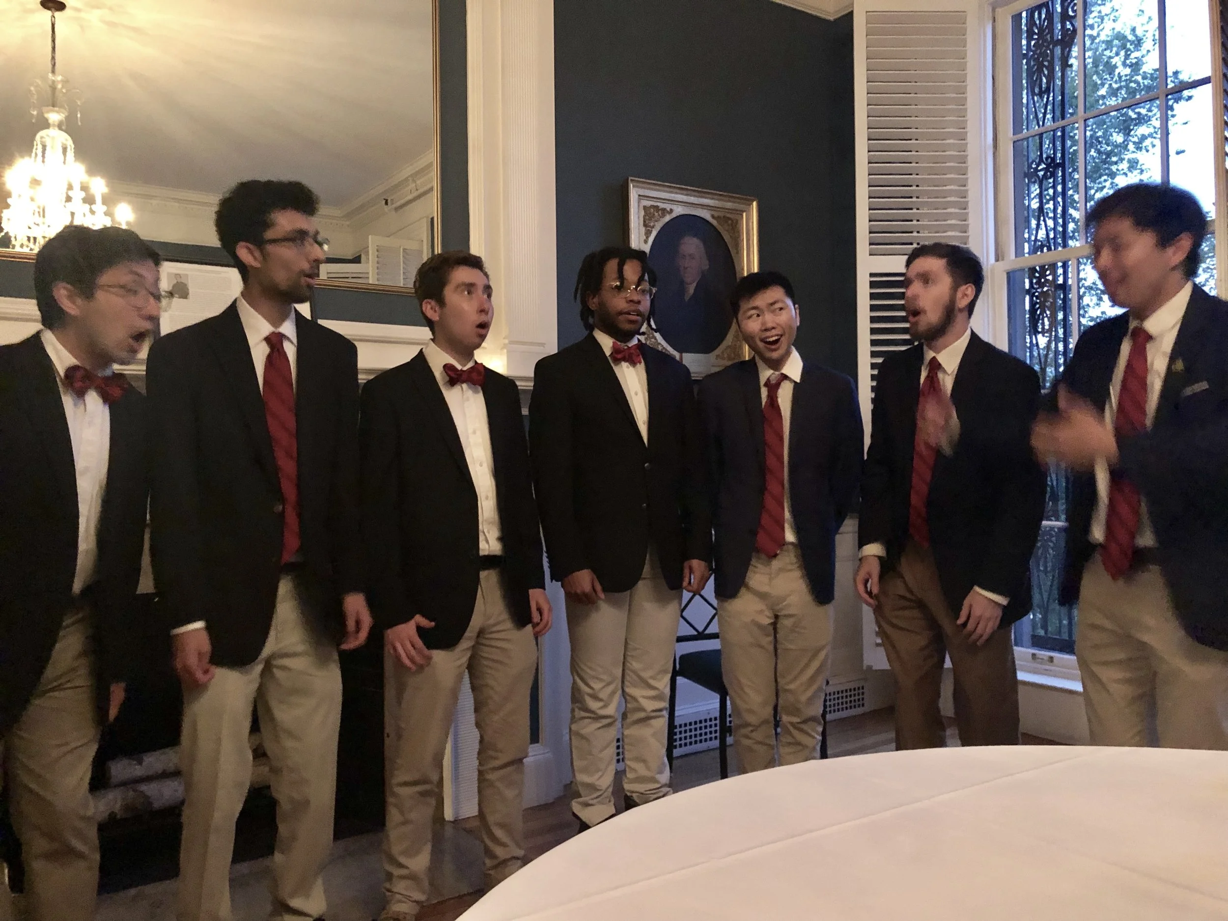 On May 24, 2019, the IDA hosted the Iconographic Society at the Union Club in Boston for a dinner and lecture on 18th century printing and binding innovator, John Howell. Entertainment was provided by the Harvard Glee Club.