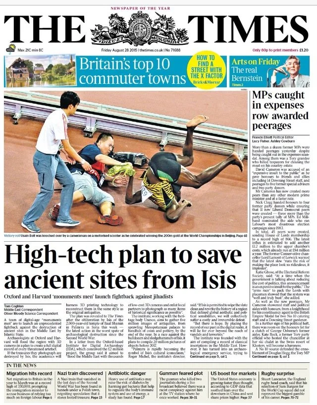 The Times Cover