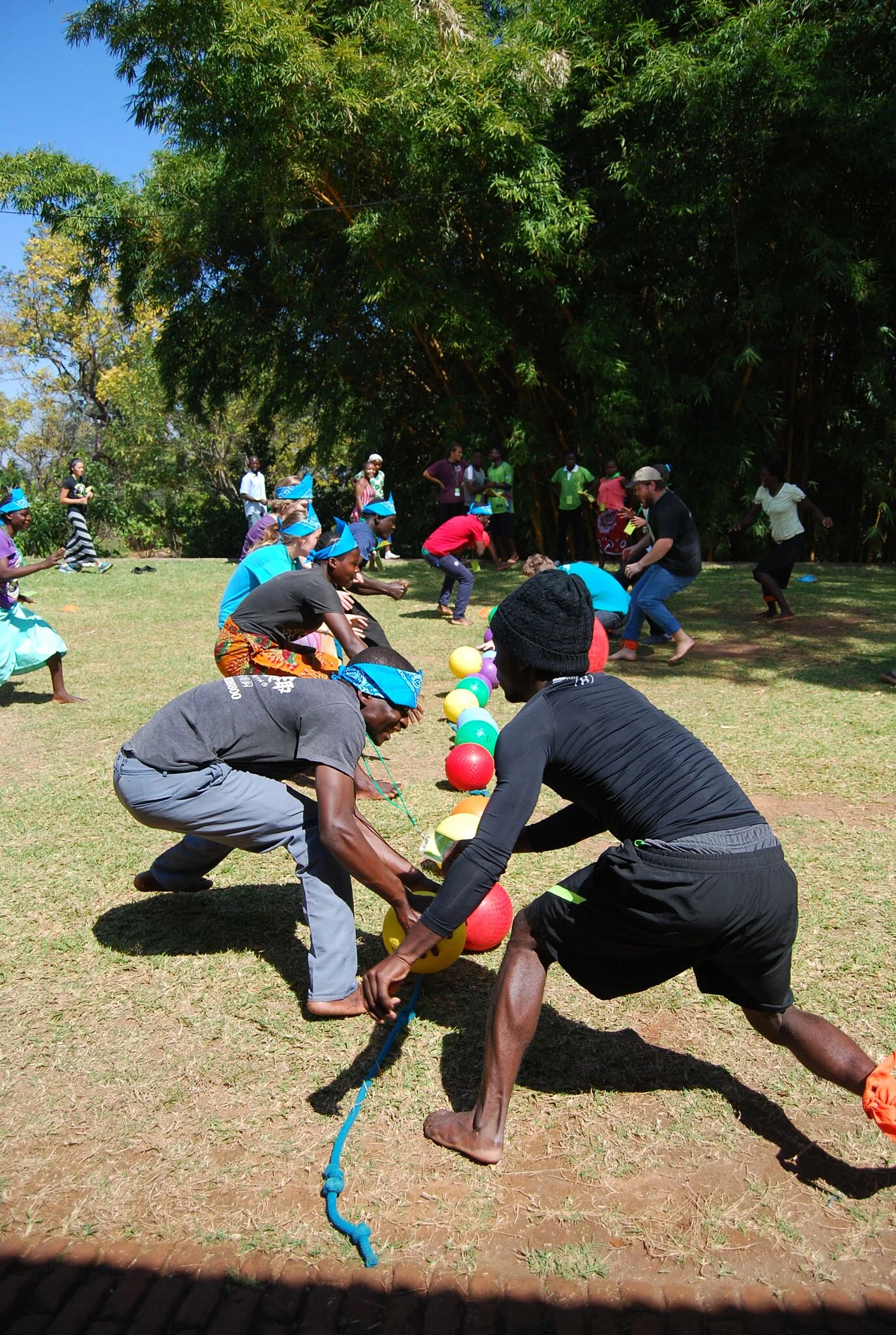 Fierce dodge ball acton at camp