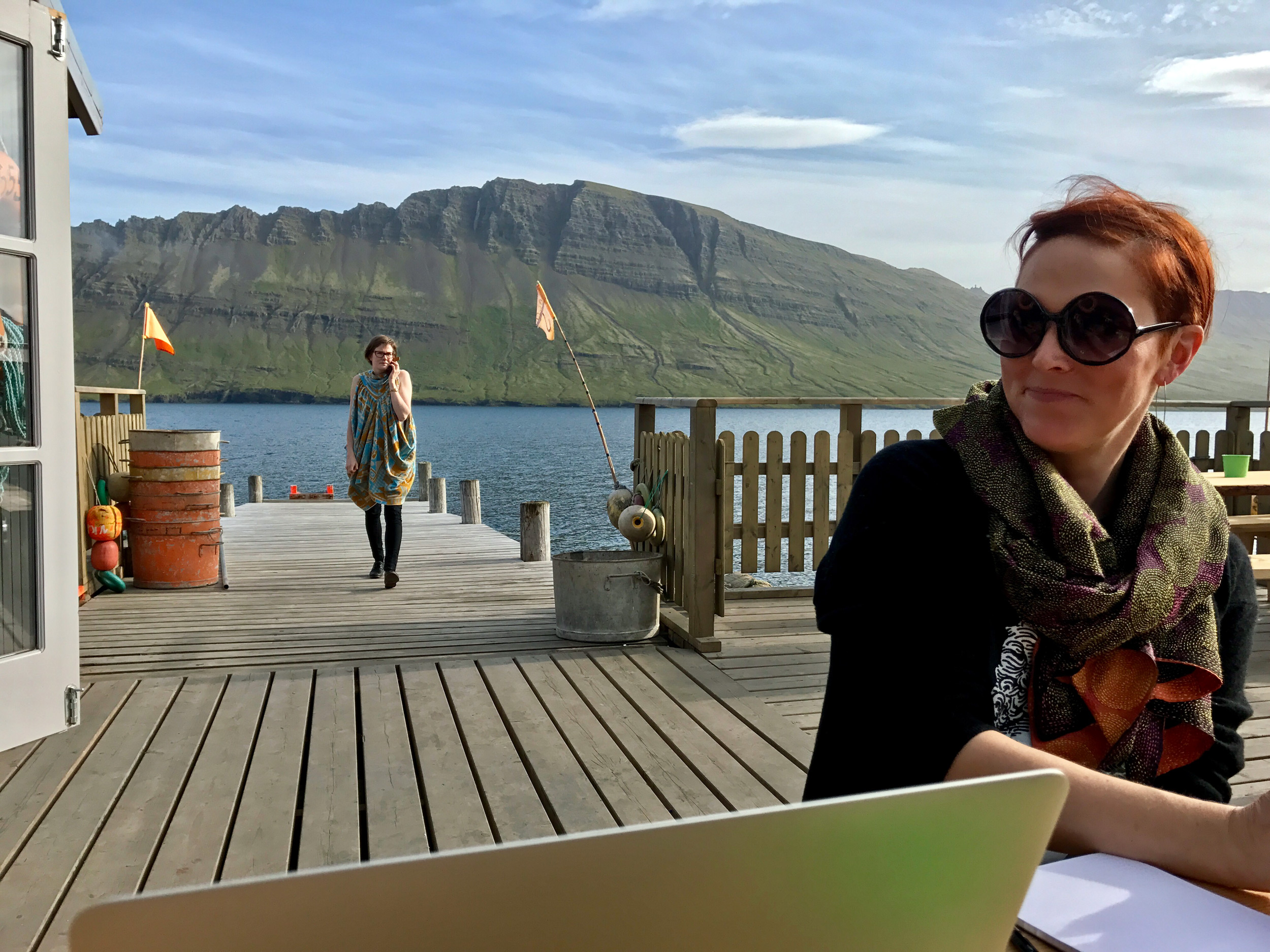 An Art Attack meeting at Beituskúrinn.