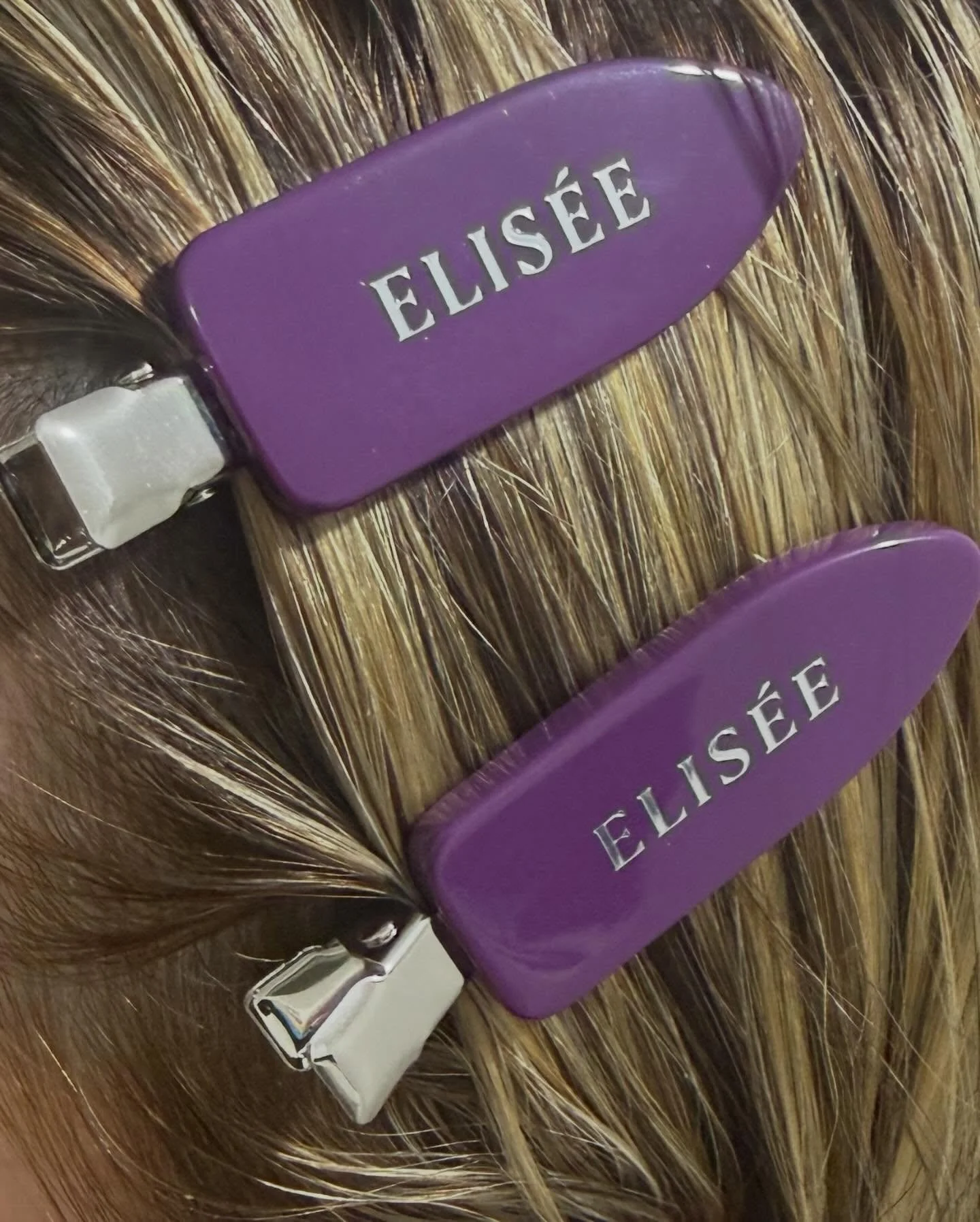 Just received my new samples of hair clips for ELIS&Eacute;E ready to use them soon