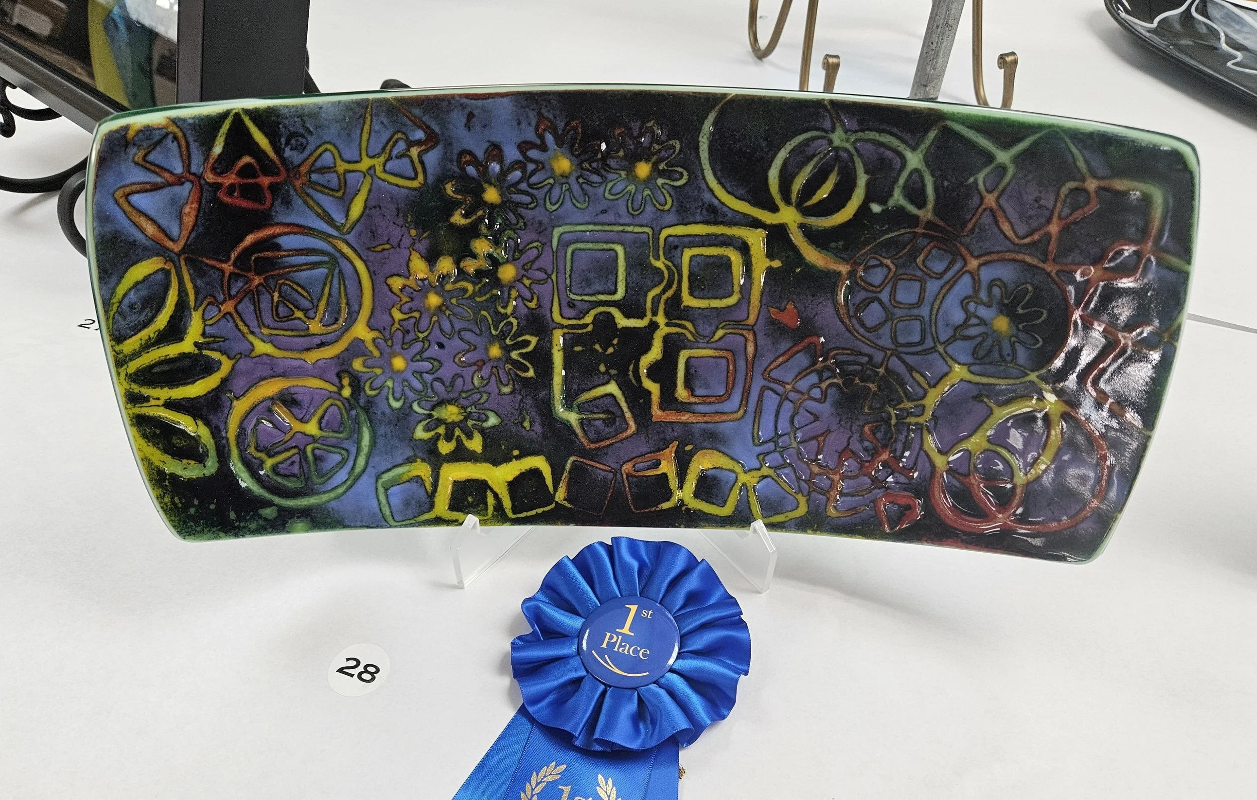 First Place Fused Glass: Joyce Sullivan