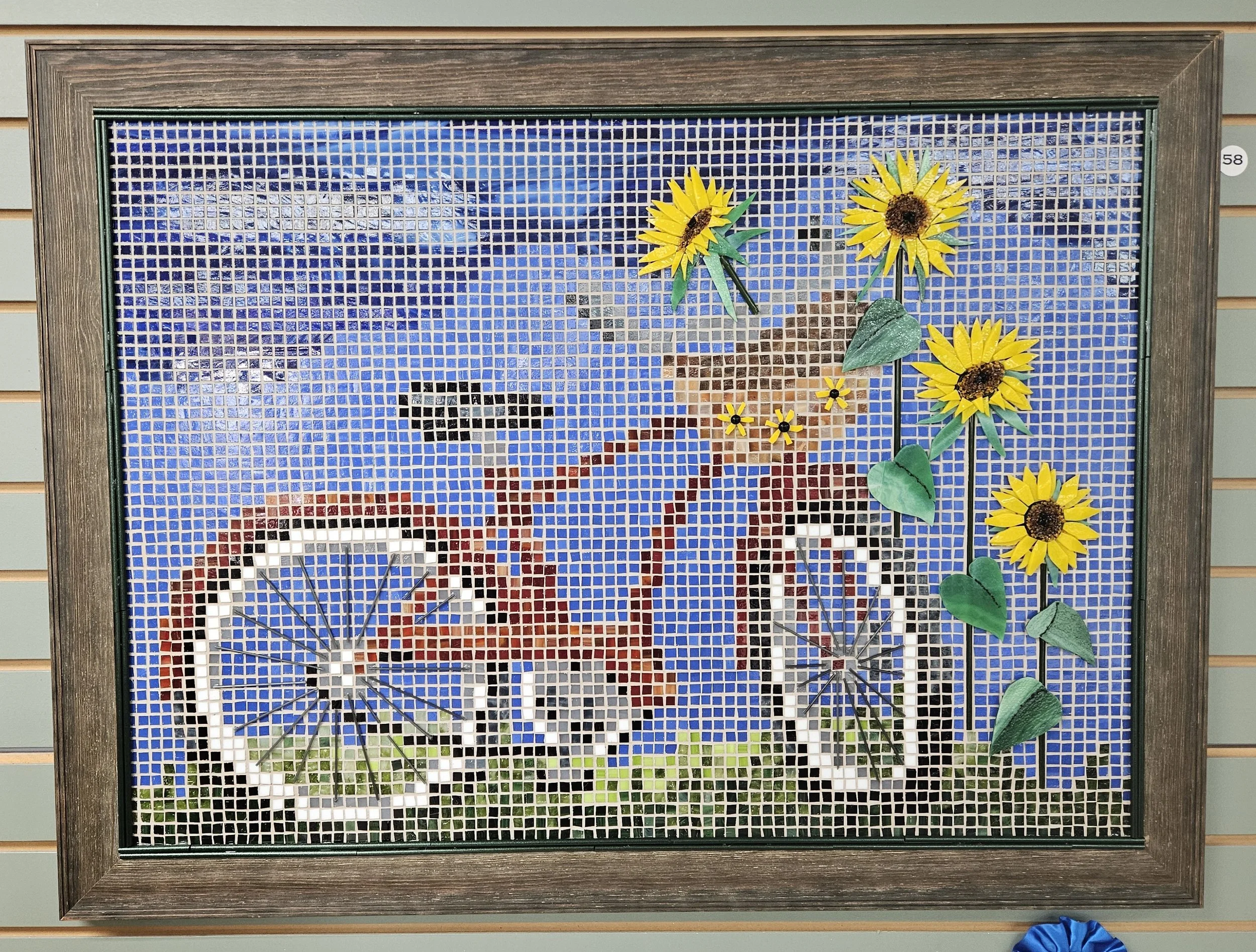 First Place Glass Mosaic: Gail Morrell
