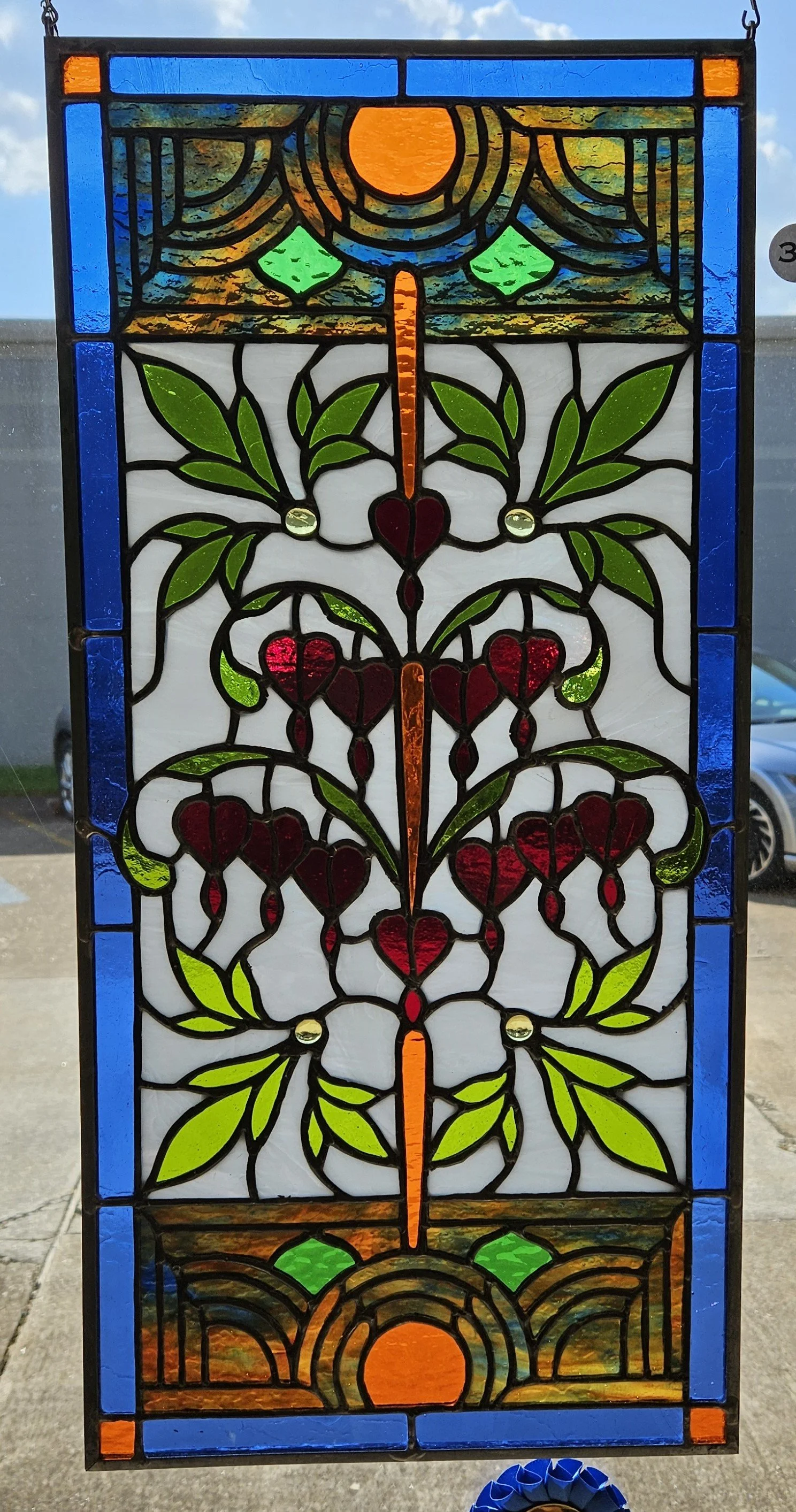 First Place Stained Glass: Butch Lanclos