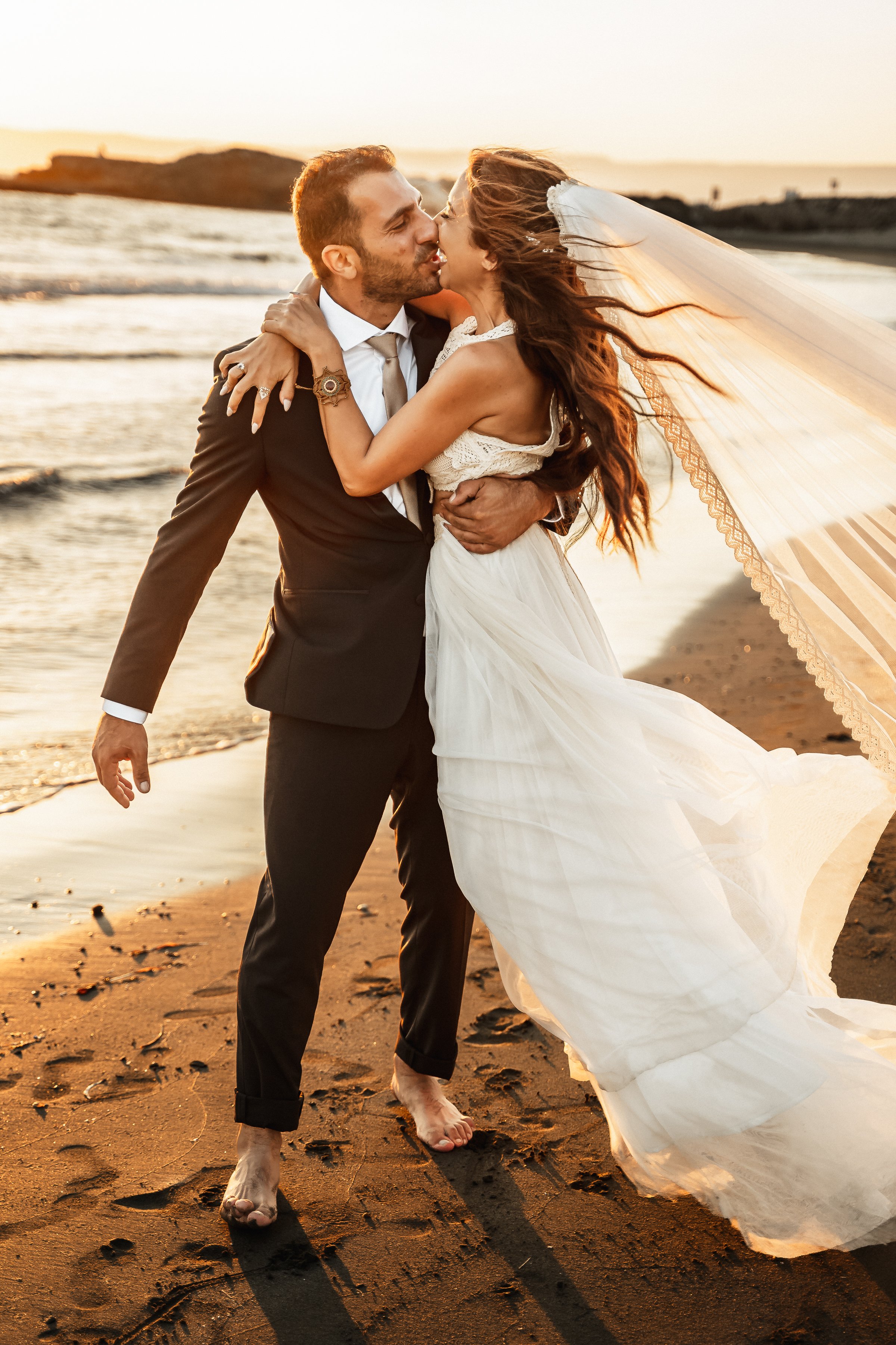 Marvelous photograph from wedding day in Cyprus