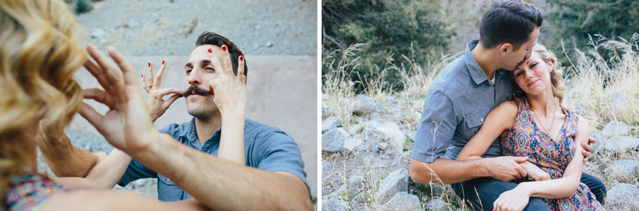 laurentravis001 Lauren & Travis | Angeles National Forest Engagement Session