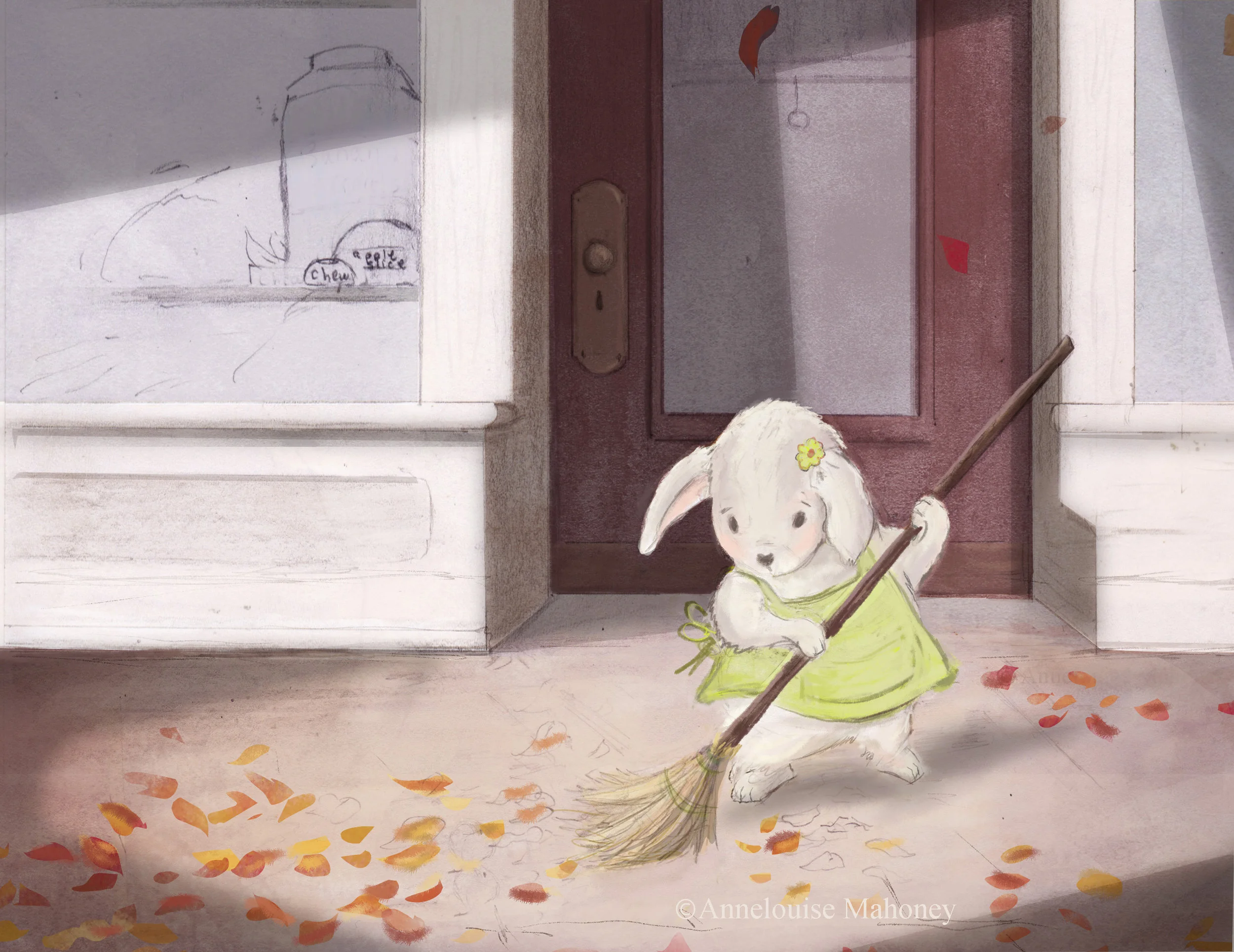 A little work in progress testing out new brushes and things