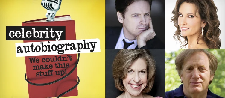 Celebrity Autobiography starring John Fugelsang, Jackie Hoffman, Susan Lucci, Alan Zweibel, Dayle Reyfel & Eugene Pack • March 9th