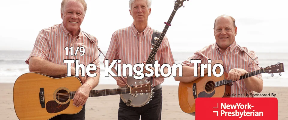 The Kingston Trio • Tarrytown Music Hall • 11.9.18