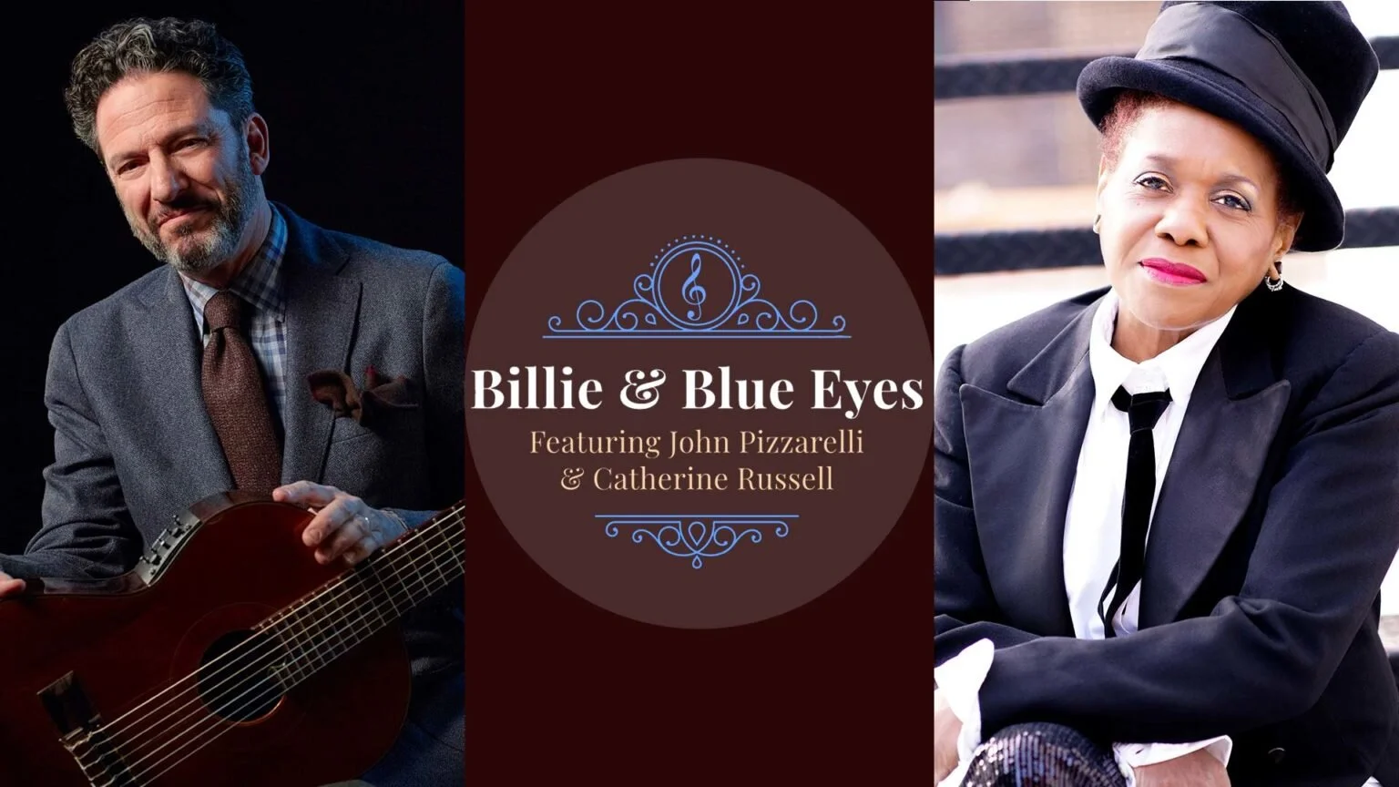John Pizzarelli &amp; Catherine Russell • Grunin Center • 10.26.21