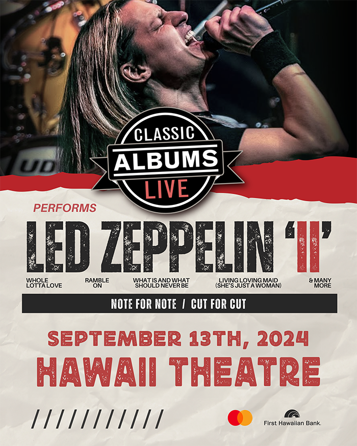 Classic Albums • Hawaii Theatre • 9.13.24