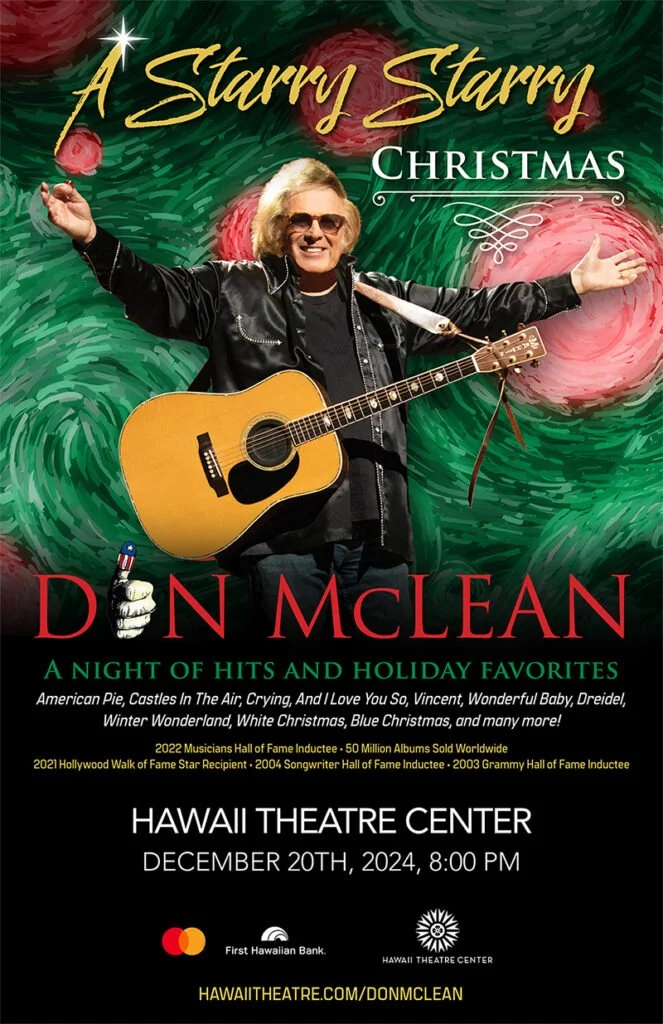 Don McLean • Hawaii Theatre • 12.20.24