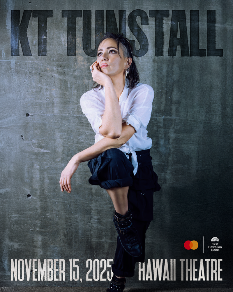 KT Tunstall • Hawaii Theatre • November 15