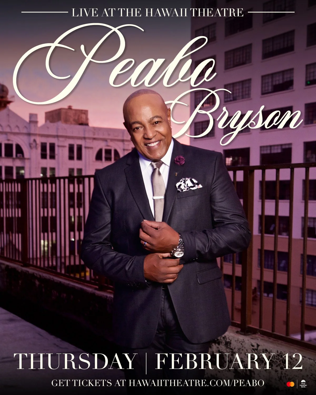 Peabo Bryson • Hawaii Theatre • 2.12.26