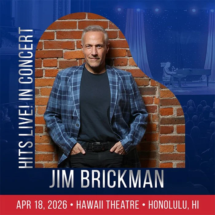 Jim Brickman • Hawaii Theatre • 4.18.26
