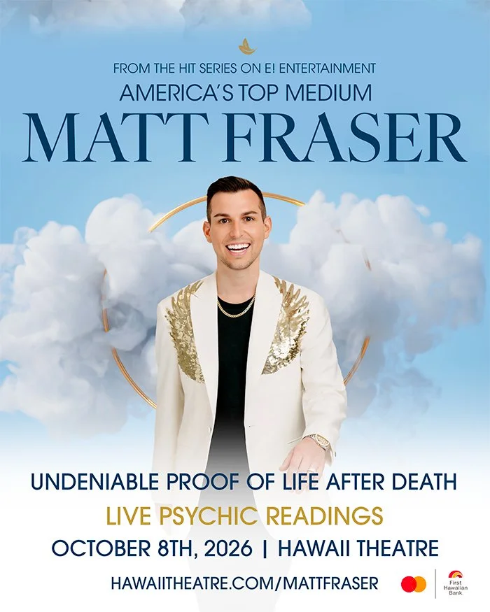 Matt Fraser • Hawaii Theatre • 10.8.26